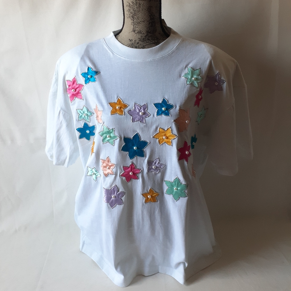 De Rotchild women's Floral short sleeve top